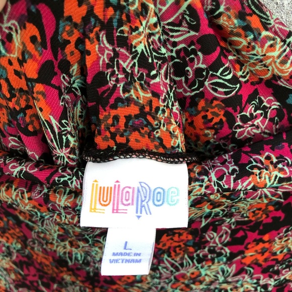 LuLaRoe Black Maxi Dress L - Picture 2 of 2